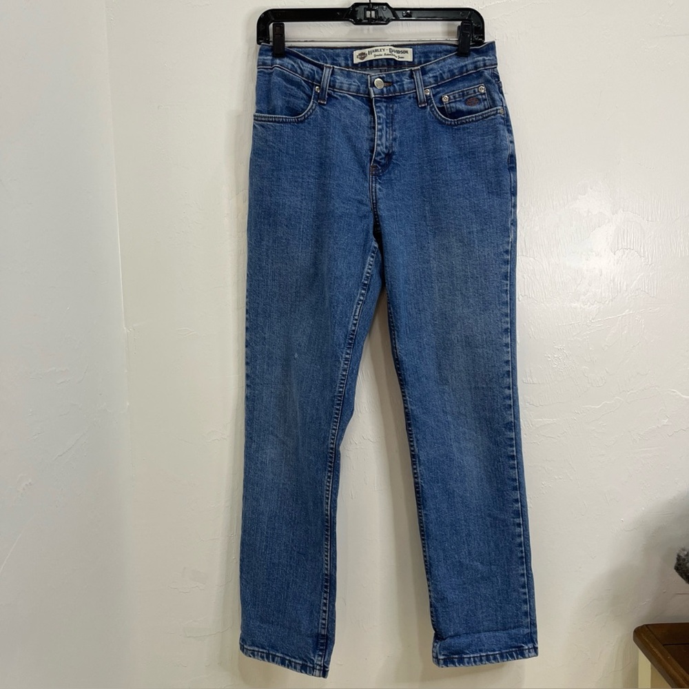 Harley‎ Davidson Jeans  Women’s Size 6P Straight Leg